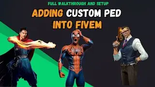 FiveM - How to Install Add-On Peds | Install & Showcase | FREE FiveM Tutorial 2024