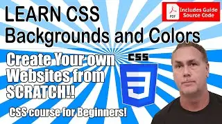 How to Set Colors and Backgrounds with CSS Background images background property example