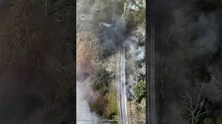 Chemical Explosion After Crash On Queensland's Bruce Highway | 10 News First