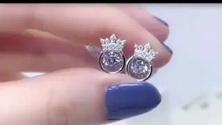 Dancing Stone Dangle Drop Earrings