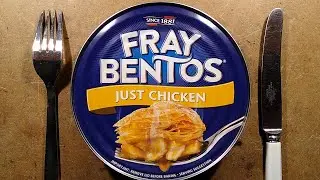 Inside a Fray Bentos chicken pie