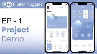 Real-Time Weather App 1.0 - Free Weather API with no key - 1/4 - Flutter Tutorial