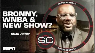 Shaq talks LeBron-Bronny on the Lakers, Celtics & a NEW game show 📺 | SportsCenter