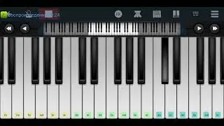 🆗📌Не уйду от тебя не уйду 📌Къасбот Тамбиев📌🆗 Perfect Piano tutorial на пианино одним пальцем