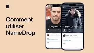 Utiliser NameDrop sur l’iPhone | Assistance Apple