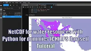 NetCDF for water resources with Python for dummies (CHIRPS dataset)