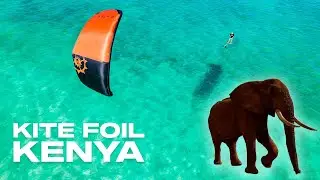 Kitesurfing in Watumu, KENYA