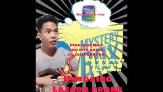 unboxing Lazada prank (Huawei cellphone on the prank as)