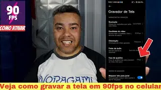 COMO GRAVAR A TELA EM 90FPS NO CELULAR XIAOMI COMPATÍVEL: VEJA COMO ATIVAR