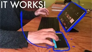 Turn Android Phone into iPad Pro Trackpad! Easy Peasy