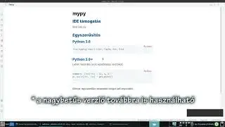 09i - Típusannotációk Python-ban a mypy segítségével (2. rész)