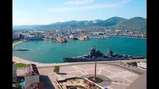 НОВОРОССИЙСК 2024 Весенний Город Центральный пляж Набережная ПРОГУЛКА
