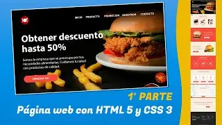 Pagina web con HTML 5 y CSS 3 😏 Sección 1