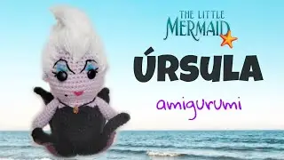 Ursula amigurumi la sirenita tejida a crochet / parte 2