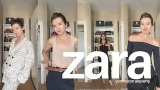 zara yeni sezon alışverişi 👗 (denemeli)