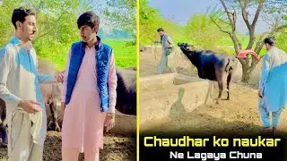 Chaudhar ko naukar Ne Lagaya Chuna