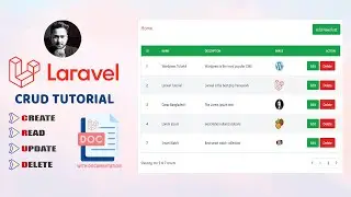 Laravel CRUD Tutorial | File Upload, Flash Message, Pagination || Laravel Tutorial for Beginners