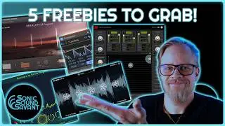 5 great new free plugins and libraries for music production! Great deals!