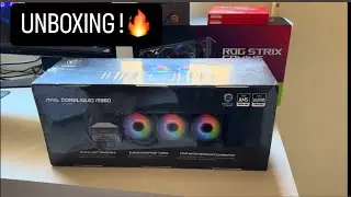 UNBOXING WATER COOLER MSI MAG CORELIQUID M360, ARGB, 360mm + PRIMEIRAS IMPRESSÕES
