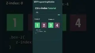 Css z-index tutorial for beginner 