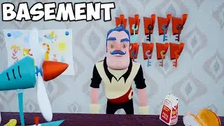HELLO NEIGHBOR - HELLO CREEP BASEMENT GAMEPLAY WALKTHROUGH