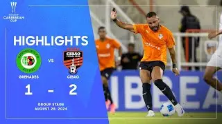 Grenades FC vs Cibao FC | 2024 Concacaf Caribbean Cup | Group Stage