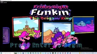 FNF MOD: THE ORIGAMI KING FULL MOD