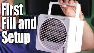 Setup and filling Silvercrest Mini air cooler