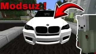 Minecraft Modsuz araba yapımı !