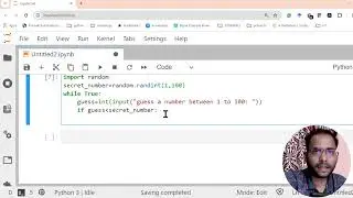 Python Fundamentals in ଓଡିଆ || Number Guessing Game with While loop|| Python for Beginners