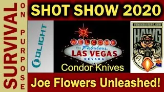 New Condor Knives - Joe Flowers Unleashed at SHOT Show 2020