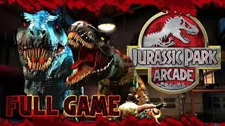 Jurassic Park Arcade FULL GAME Longplay (4K)