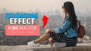 Background zoom effect in video 🔥 KineMaster | Video Editing