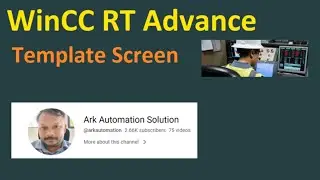 How To Use Template Screen In TIA Wincc