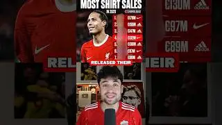 Top 10 Shirt Sales in Football 👕👀