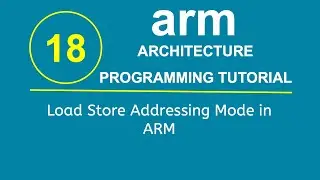 ARM Programming Tutorial 18- Load Store Addressing Mode in ARM