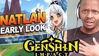 NATLAN REACTION | An Early Look At Natlan, Mualani, and More (Genshin Impact 5.0) #GenshinImpact