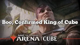 Boo, Confirmed King of Cube | Chromatic Cube Draft | MTG Arena | Twitch Replay