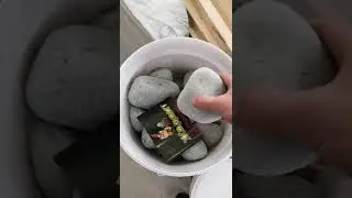 Жадеит и малиновый кварцит. Камень для банной печи.