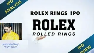 Rolex Ring IOP | Rolex Ring💍 IPO Detail | Rolex Ring ipo issue , listing detail me dekhe|