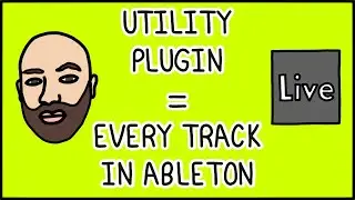 Utility plugin on every track in Ableton Live 💯