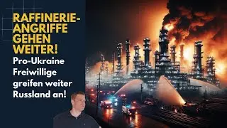 Mehr Angriffe auf Raffinerien; Weiter Angriffe nach Russland! Ukraine Lagebericht (281) und Q&A