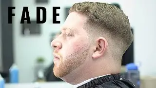 Half Fade Haircut With Beard Best Beginner Fade Haircut
