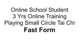 3 yrs Online Student Small Circle Fast Form