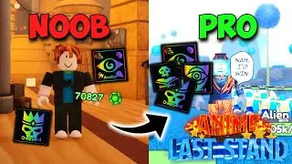 Noob To Pro In Anime Last Stand But I Start OP!