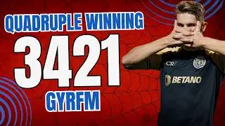 FM24's Most Overpowered 3-4-2-1 Tactic! Quadruple Winning Back 3 META Setup!