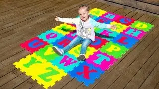 ABC Phonics Song | ALPHABET | Nursery Rhymes with Gaby and Alex