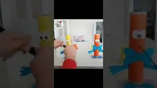 Забавные игры из бумаги и картона сделаем своими руками