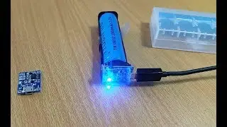 DIY: Lithium cell 18650 Charger with protection