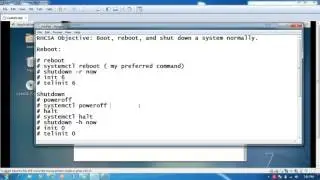 RHEL 7: Boot, reboot, and shut down a system normally